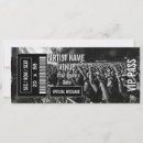 Search for concert tickets Editable event ticket