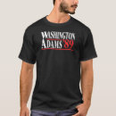 Search for washington tshirts Adams