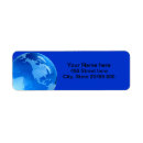 Search for world map return address labels Earth