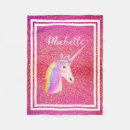 Search for unicorn blankets Magical