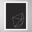 Search for black and white geometric shapes art Abstract