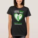 Search for gastroparesis tshirts Green