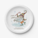 Search for christmas gnome plates Red
