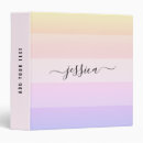 Search for pastel folders Striped