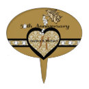 Search for 50th anniversary cake toppers Golden