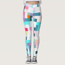 Search for geometric shapes leggings Rainbow