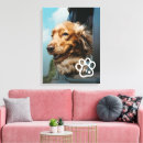 Search for dog canvas prints Pets