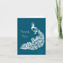 Search for peacock thank you cards Modern