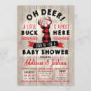 Search for buffalo plaid baby shower invitations Hunting