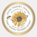 Search for honey jar stickers Gold