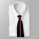 Search for hot pink and black ties Stripe