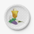 Search for first communion plates Eucharist