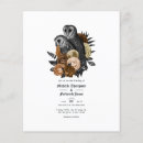 Search for owl wedding invitations Gothic