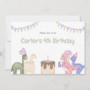 Search for baby dino birthday invitations Prehistoric