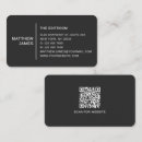 Search for matte black business cards Minimalist