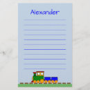 Search for trains stationery paper Locomotive