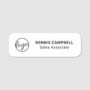 Search for black and white name tags Simple