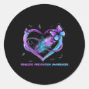 Search for suicide awareness ribbon stickers Crisis intervention