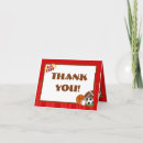Search for soccer thank you cards Red