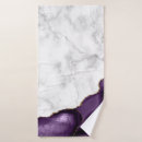Search for purple and gold bath towels Marble