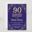 Search for mans 90th birthday invitations Surprise birthday party