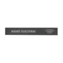 Search for typewriter return address labels Minimalistic