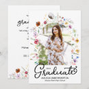 Search for nature graduation invitations Wildflower
