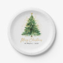 Search for christmas paper plates Watercolor