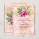 Search for marble birthday invitations Floral