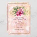 Search for marble birthday invitations Floral