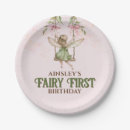 Search for fairy paper plates Enchanted forest
