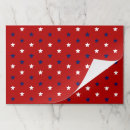 Search for patriotic placemats red white and blue