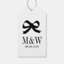 Search for ribbon wedding favor tags Bow