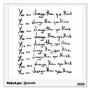 Search for quotes wall decals Hand lettering