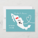 Search for mexico wedding save the dates Boarding pass
