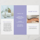 Search for spa brochures Trifold