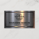 Search for aluminum business cards Modern