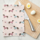 Search for dachshund kitchen towels Sausage