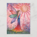 Search for fairy postcards Watercolor