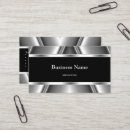 Search for chrome business cards elegant