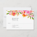 Search for floral wedding rsvp cards Watercolor