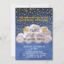 Search for twin stars baby shower invitations Cute