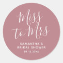 Search for miss to mrs stickers Simple