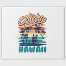 Search for surfing wrapping paper Aloha