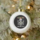 Search for skeleton ornaments Santa