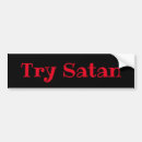 Search for satan bumper stickers Funny