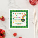 Search for shamrock napkins Rainbows
