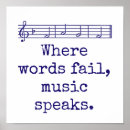 Search for words fail music speaks art Motivational