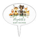 Search for rustic cake toppers Woodland animals