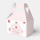 Search for strawberry favor boxes Birthday